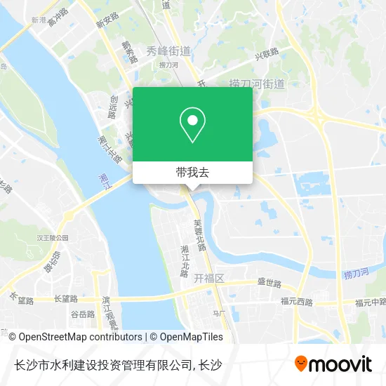 长沙市水利建设投资管理有限公司地图