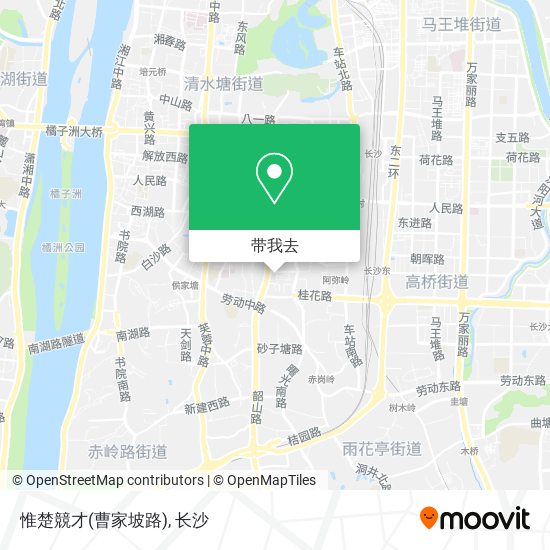 惟楚競才(曹家坡路)地图