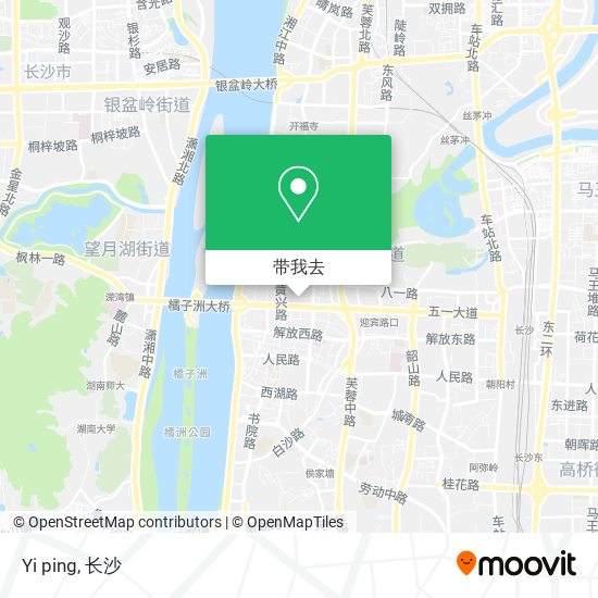 Yi ping地图