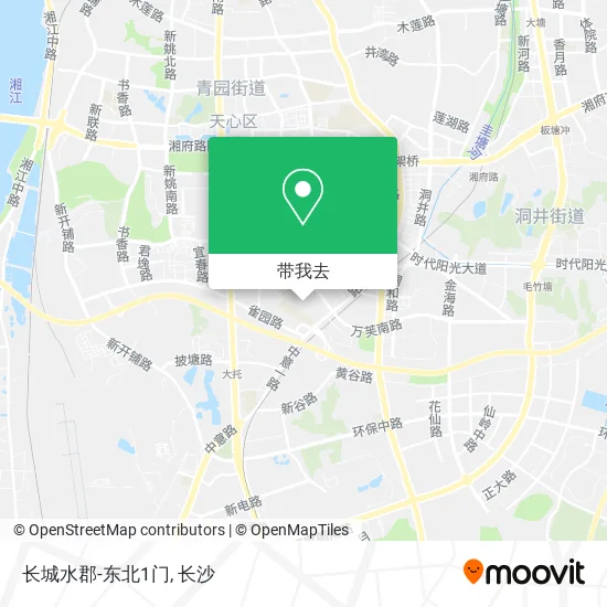 长城水郡-东北1门地图