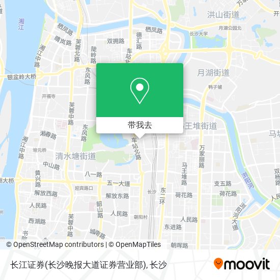 长江证券(长沙晚报大道证券营业部)地图
