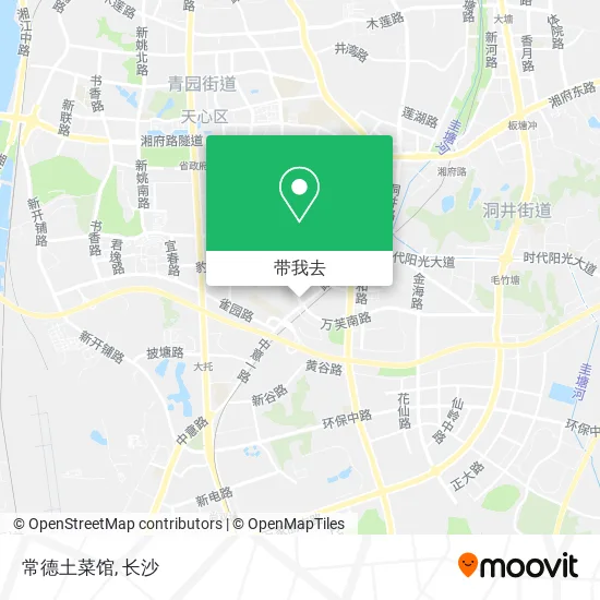 常德土菜馆地图