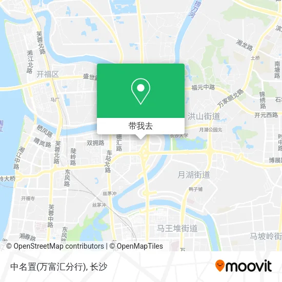 中名置(万富汇分行)地图