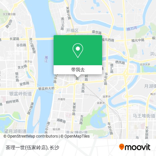 茶理一世(伍家岭店)地图