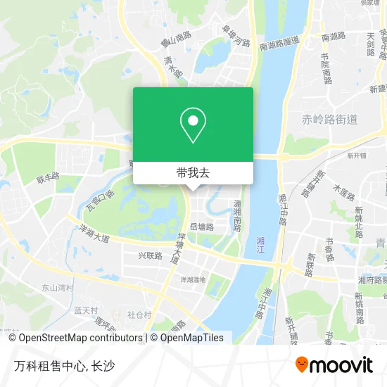 万科租售中心地图