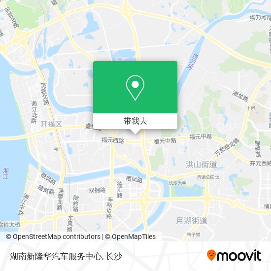 湖南新隆华汽车服务中心地图