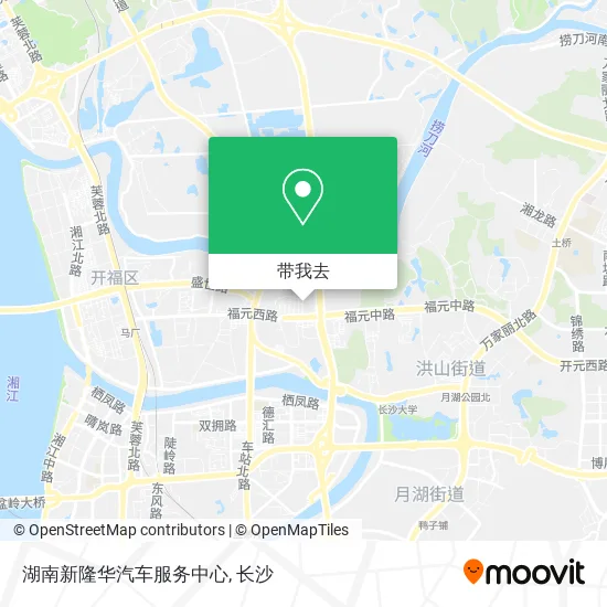 湖南新隆华汽车服务中心地图