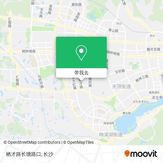 栖才路长塘路口地图