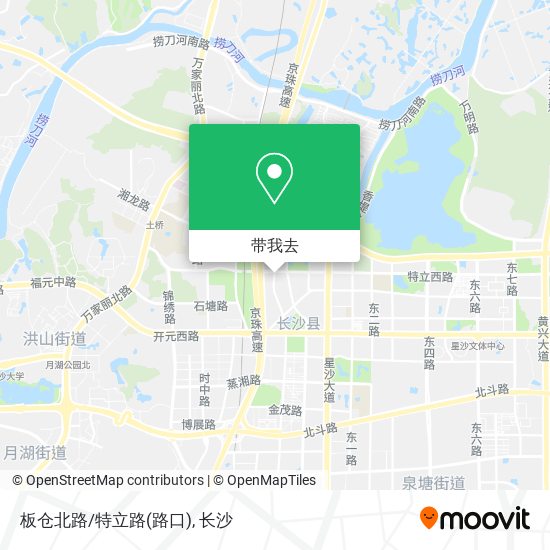 板仓北路/特立路(路口)地图