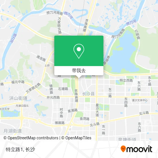 特立路1地图