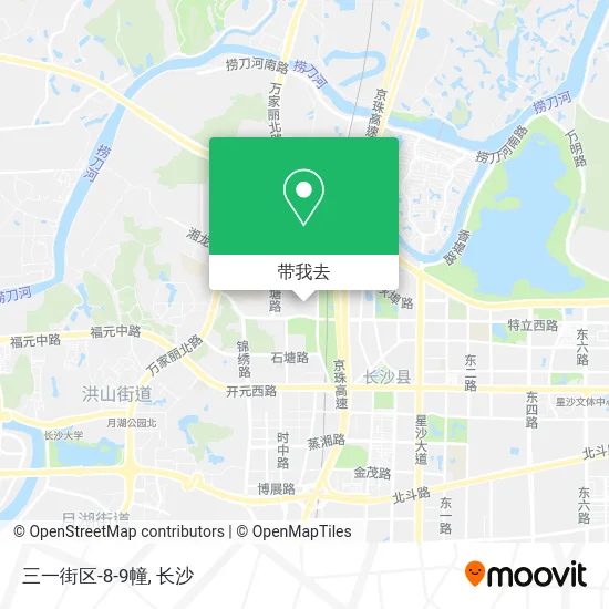 三一街区-8-9幢地图