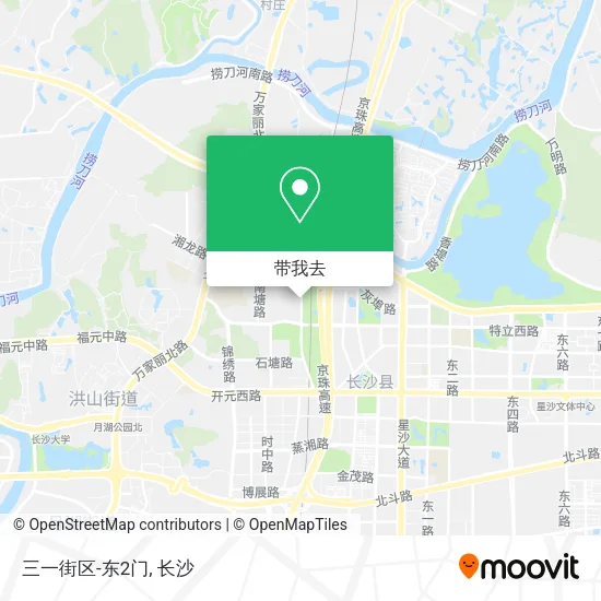 三一街区-东2门地图
