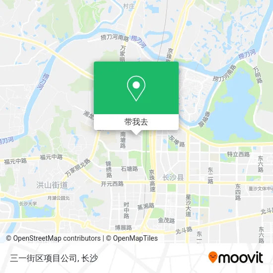 三一街区项目公司地图
