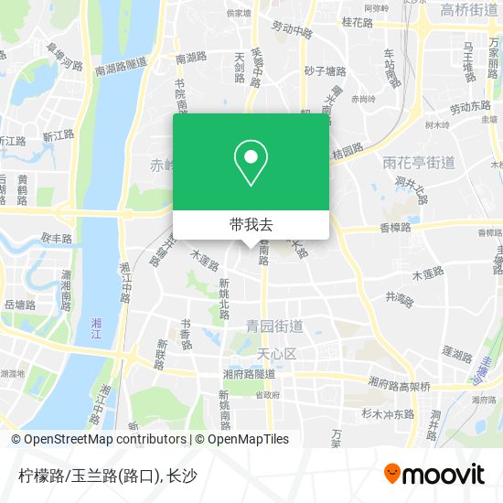 柠檬路/玉兰路(路口)地图