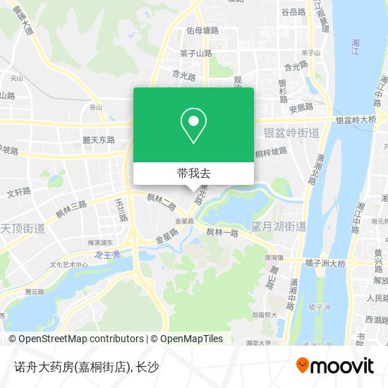 诺舟大药房(嘉桐街店)地图