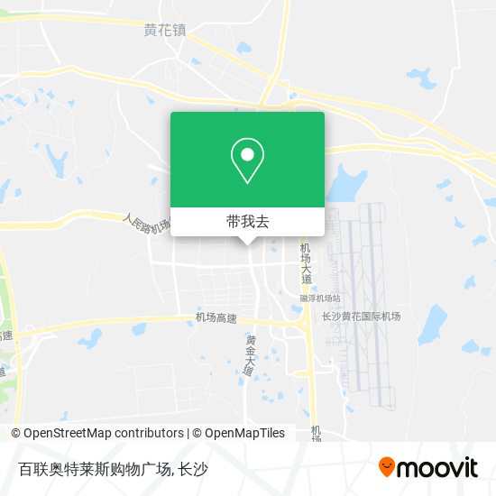 百联奥特莱斯购物广场地图