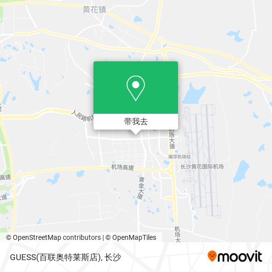 GUESS(百联奥特莱斯店)地图