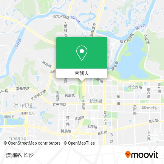 潇湘路地图