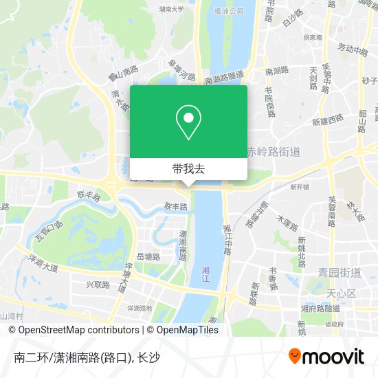 南二环/潇湘南路(路口)地图