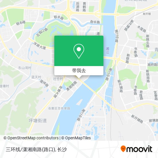 三环线/潇湘南路(路口)地图
