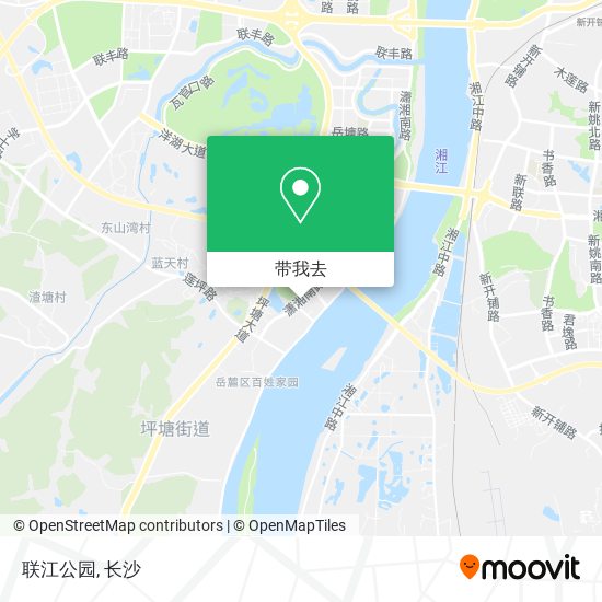 联江公园地图