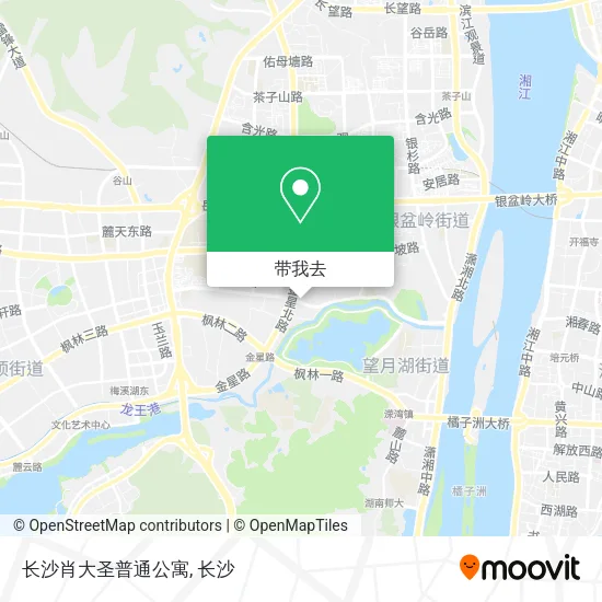 长沙肖大圣普通公寓地图