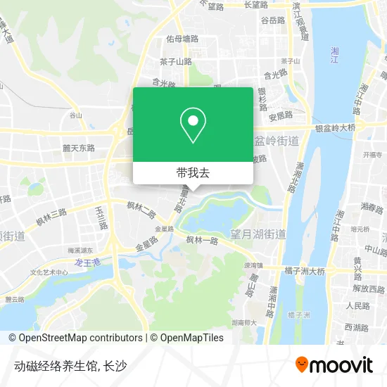 动磁经络养生馆地图