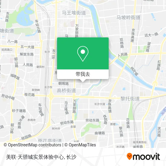 美联·天骄城实景体验中心地图