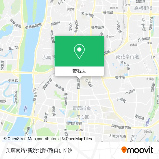 芙蓉南路/新姚北路(路口)地图