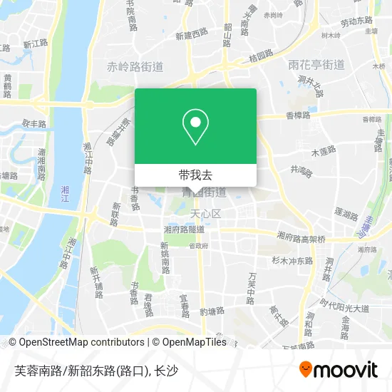 芙蓉南路/新韶东路(路口)地图