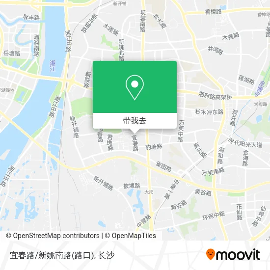 宜春路/新姚南路(路口)地图