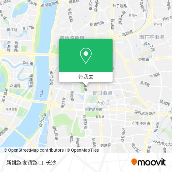 新姚路友谊路口地图