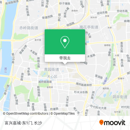富兴嘉城-东1门地图