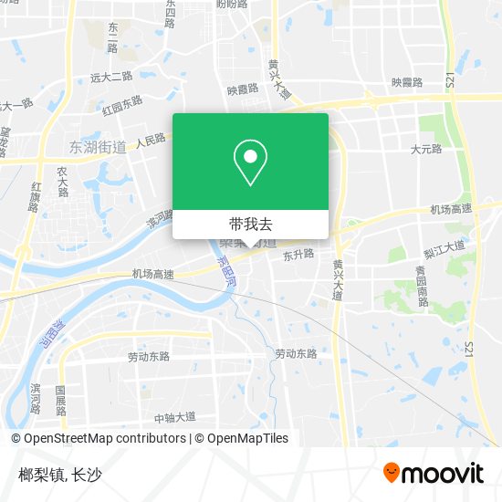 榔梨镇地图
