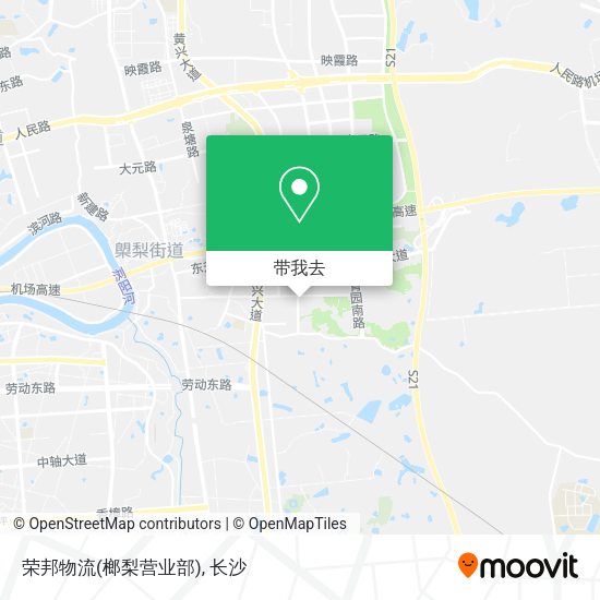 荣邦物流(榔梨营业部)地图