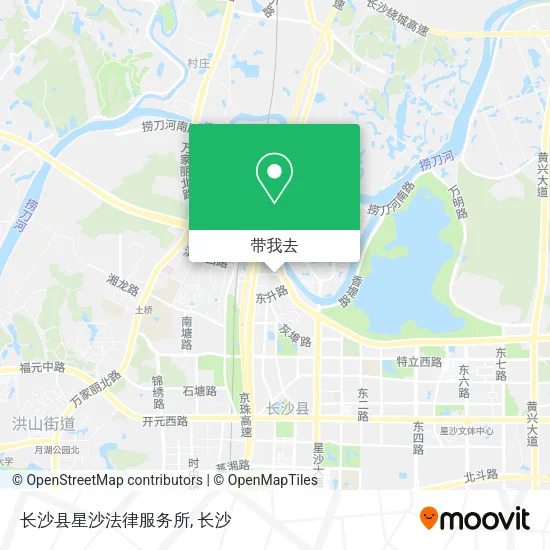 长沙县星沙法律服务所地图