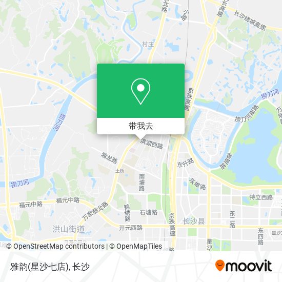 雅韵(星沙七店)地图