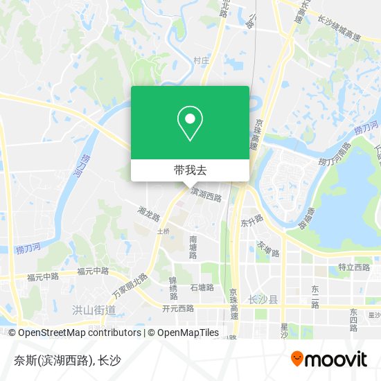 奈斯(滨湖西路)地图