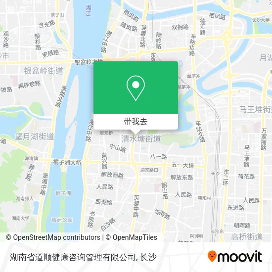 湖南省道顺健康咨询管理有限公司地图