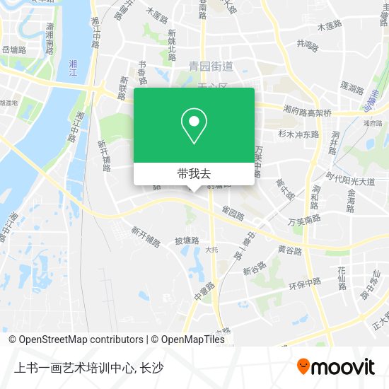 上书一画艺术培训中心地图