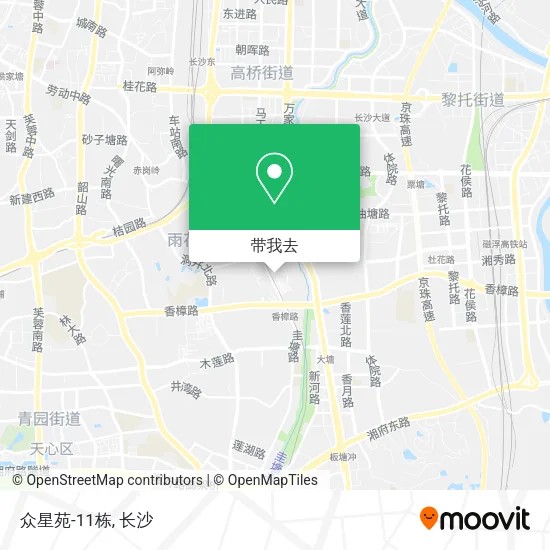 众星苑-11栋地图