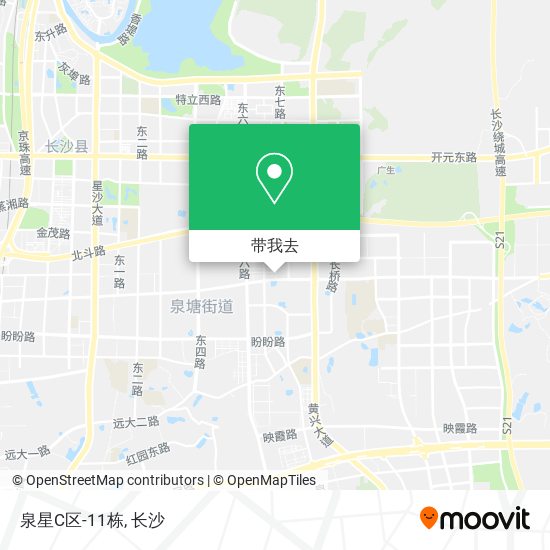 泉星C区-11栋地图