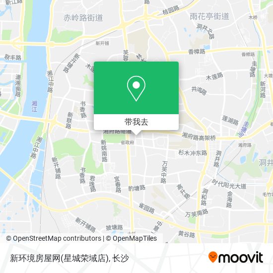新环境房屋网(星城荣域店)地图