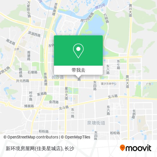 新环境房屋网(佳美星城店)地图