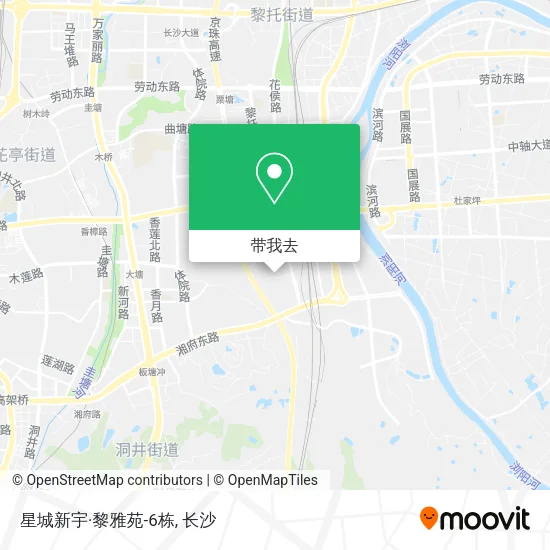 星城新宇·黎雅苑-6栋地图