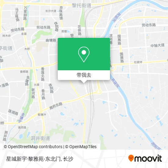 星城新宇·黎雅苑-东北门地图