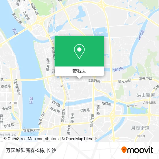 万国城御庭春-5栋地图
