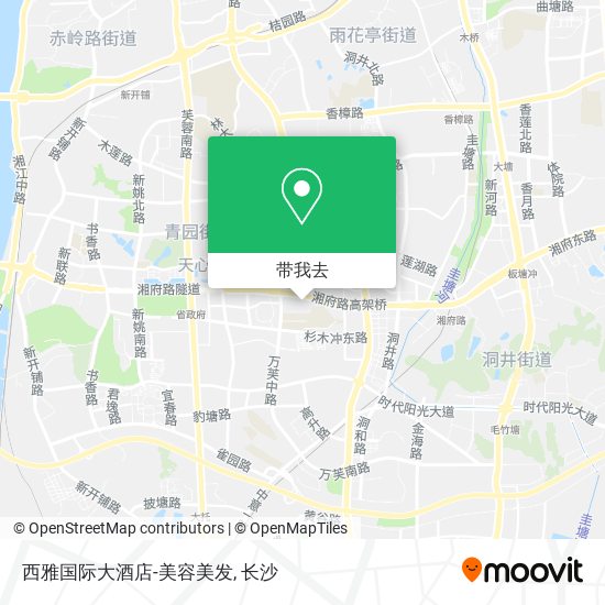 西雅国际大酒店-美容美发地图