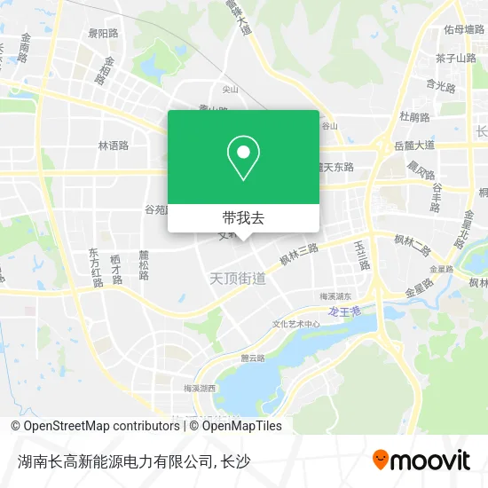 湖南长高新能源电力有限公司地图