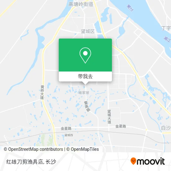 红雄刀剪渔具店地图